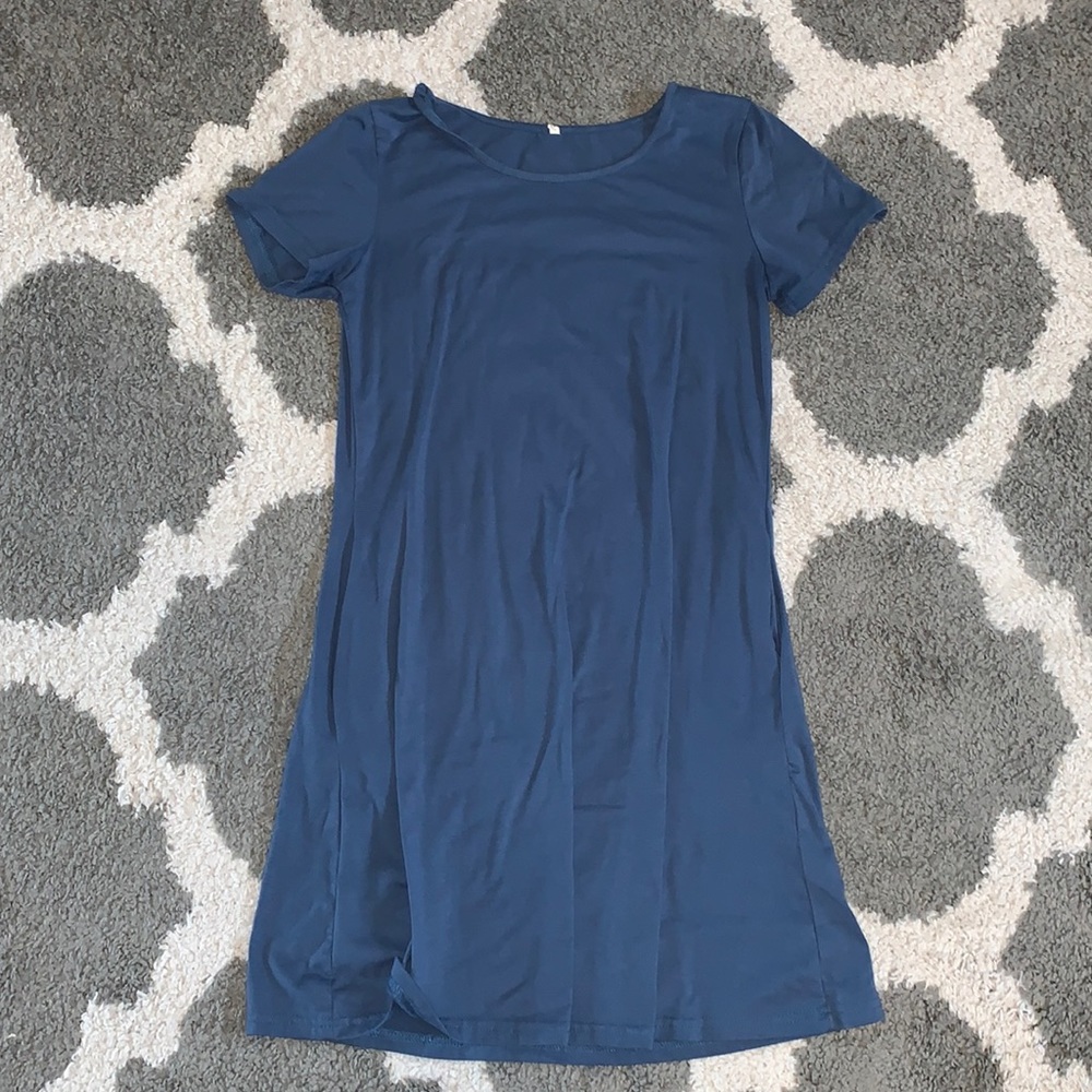 Cute simple blue summer dress